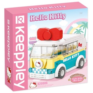 QMAN 啟蒙積木 Keeppley三麗鷗 Hello Kitty 迷你巴士_QM46751(培養孩子的三維空間概念及邏