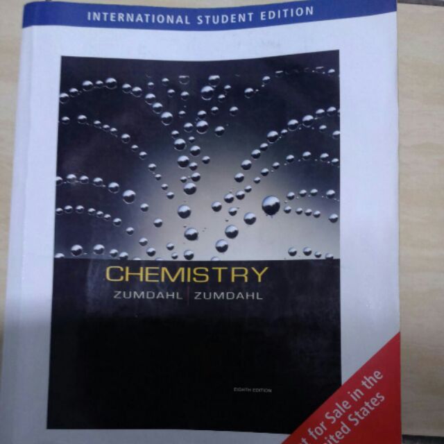 Zumdahl Chemistry 8 edition