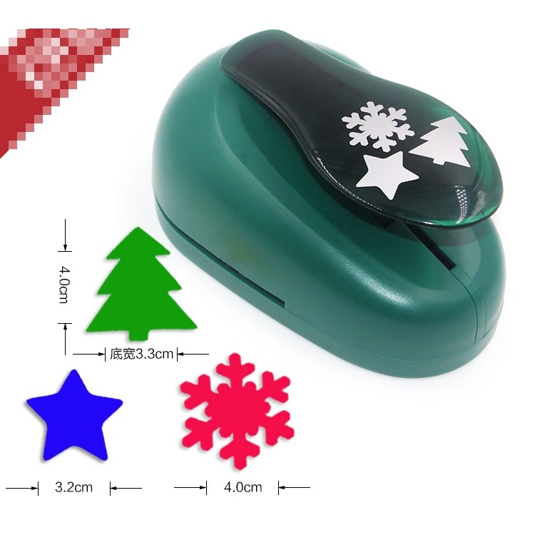 雪花聖誕樹星星壓花器 創意壓花機