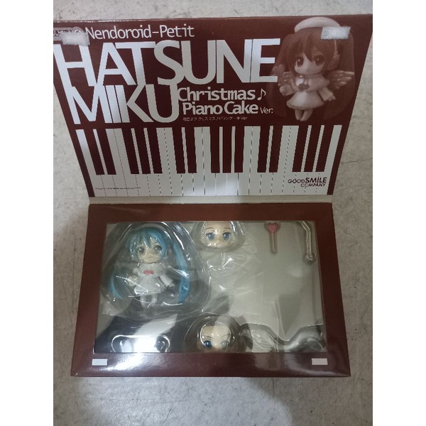 初音 CHRISTMAS PIANO CAKE ver. 初音未來 聖誕節鋼琴蛋糕 迷你黏土人
