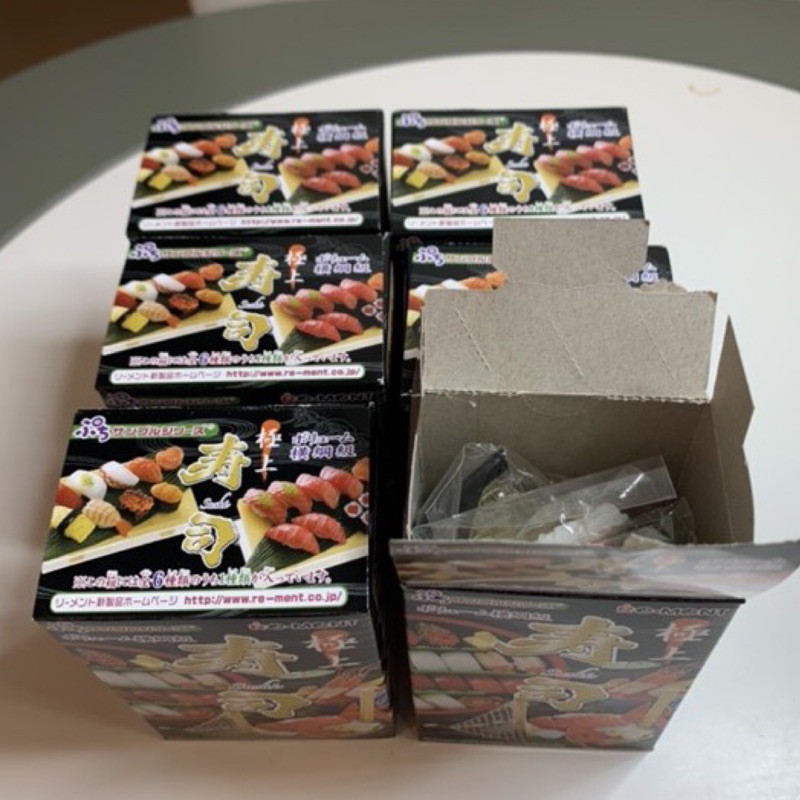 食玩 盒玩 Rement re-ment 極上壽司 日本料理 壽司 生魚片 絕版 全套 特價