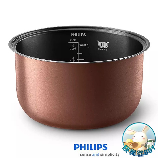 PHILIPS飛利浦 HD3034微電腦電子鍋配件 上蓋、蒸架、替代用內鍋