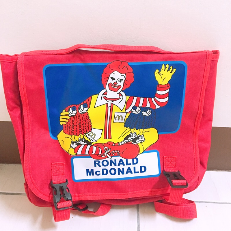 （二手）麥當勞叔叔後背包