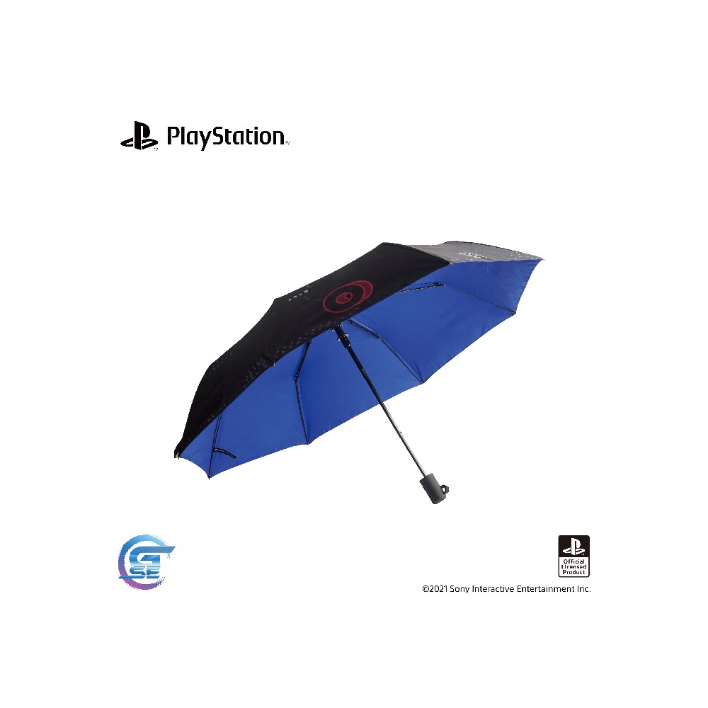 [全新當天寄]SONY 索尼 PlayStation 主題周邊(黑色雙變雨傘) PS4 PS5 摺疊傘