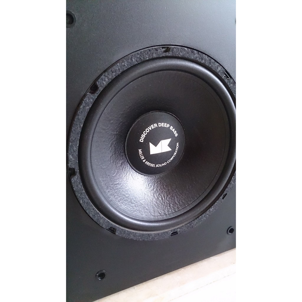 Miller & Kreisel MK V-125 主動式 超 重低音 喇叭,