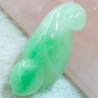 🌷一心一意🌷天然緬甸玉 A貨 翡翠 冰飄陽綠 精雕 花 玉蘭花【92jade 遇見善緣】現貨特惠 花開富貴