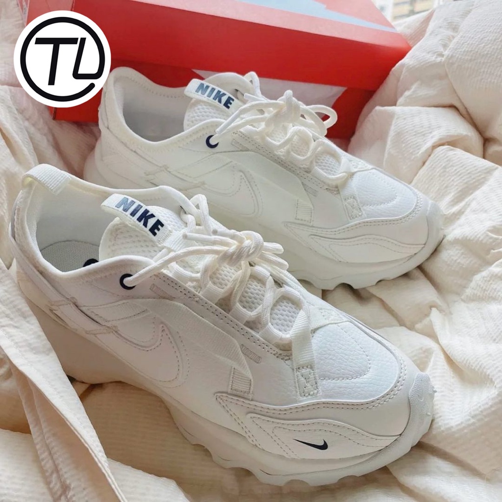 🇰🇷韓國連線購入 Nike TC7900 米白 小白鞋 男女款 運動鞋 休閒鞋 奶白 老爹鞋 厚底增高鞋