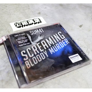 「sum41 screaming bloody murder 二手 CD 公雞漢堡」