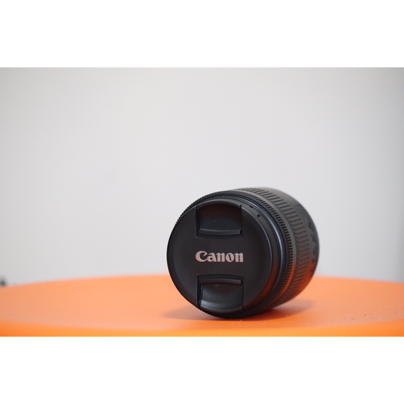 Canon EF-S 18-55mm IS STM九成新鏡頭 前後玉完整 送副廠遮光罩
