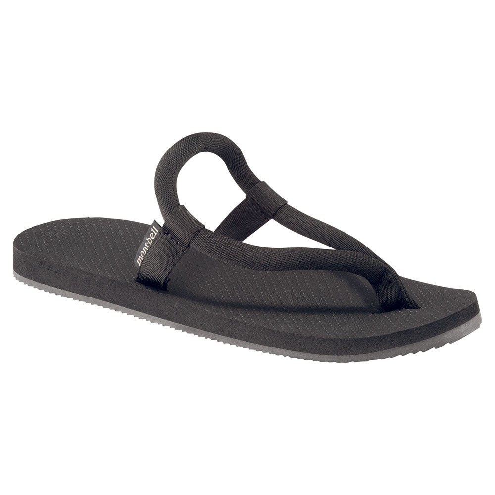 【綠野戶外】Mont-bell Slip-On Sandals 戶外涼拖鞋(黑)