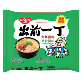 【Nissin日清】出前一丁九州濃湯豬骨湯味速食麵 30包/箱【一張訂單限購一箱】