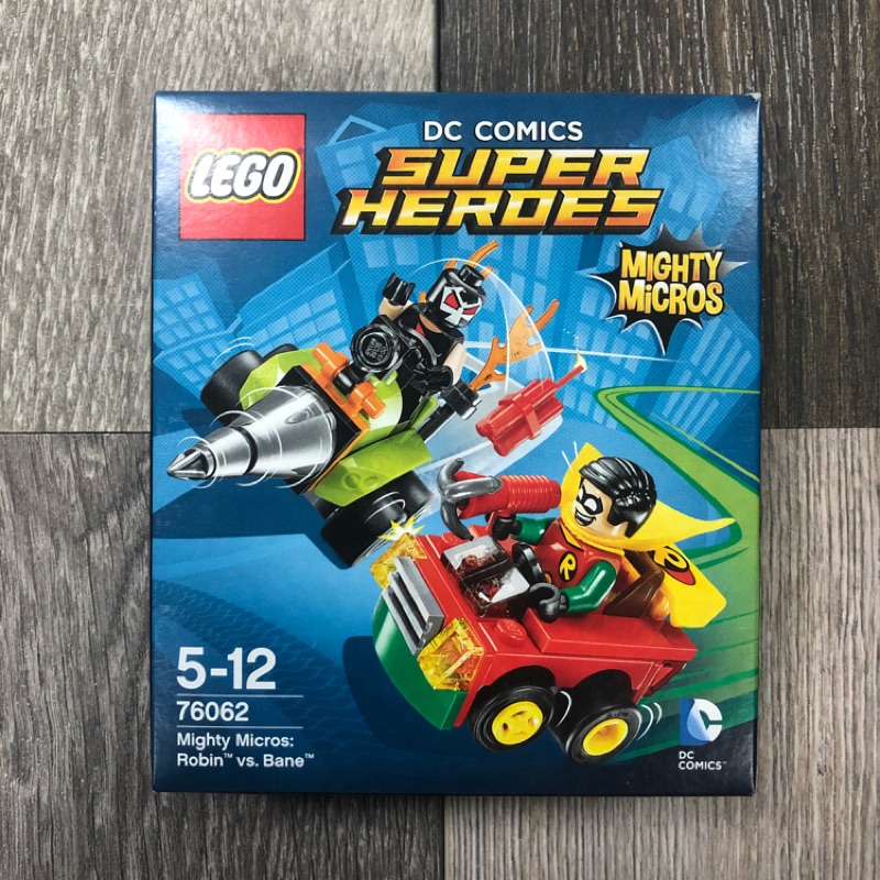 Lego 樂高 76062 羅賓 班恩 超級英雄 小車 DC 正義聯盟 Q版