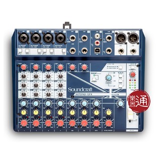 SoundCraft / Notepad12FX 12軌 USB類比混音機【樂器通】