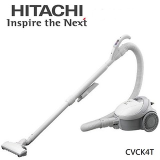 【HITACHI日立】日本製 紙袋型吸塵器 CVCK4T(白)
