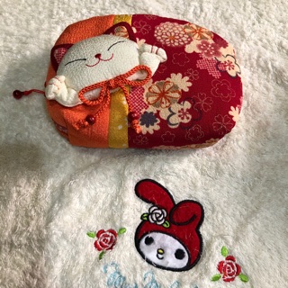 招財貓 化妝包 萬用包 和風包