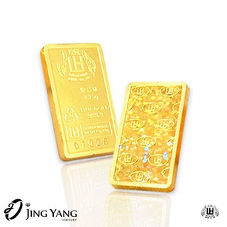 煌隆煥彩黃金條塊 壹臺錢3.75g 9999黃金 晶漾金飾鑽石JingYang Jewelry