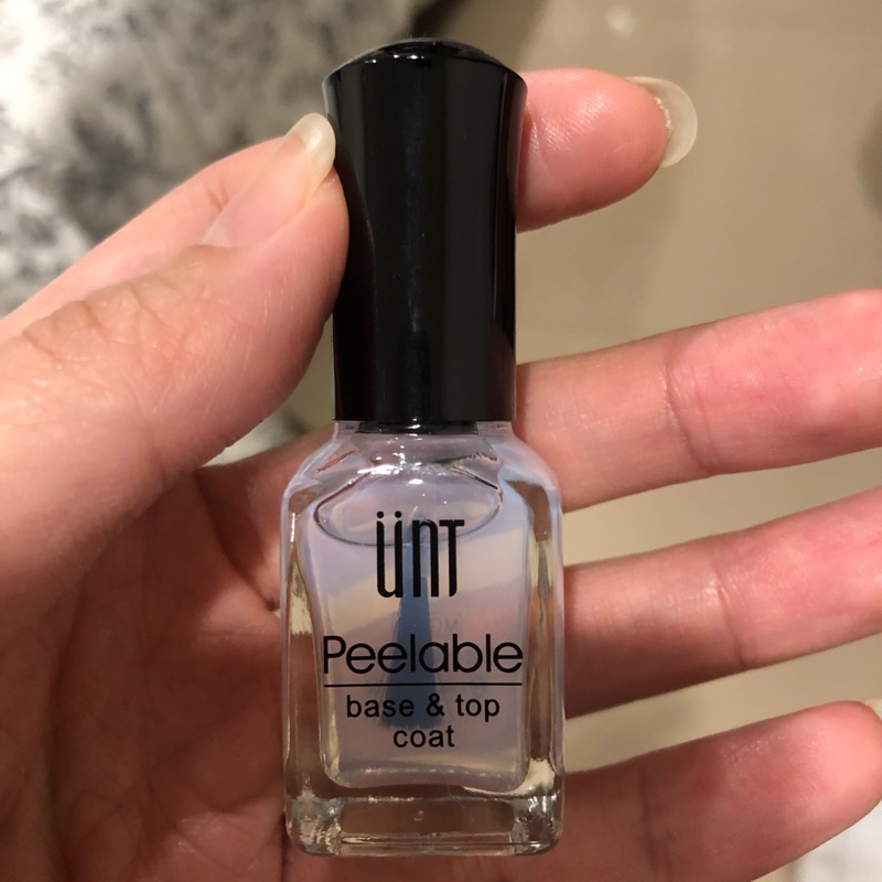 Unt可撕式透明指甲油 蝦皮購物