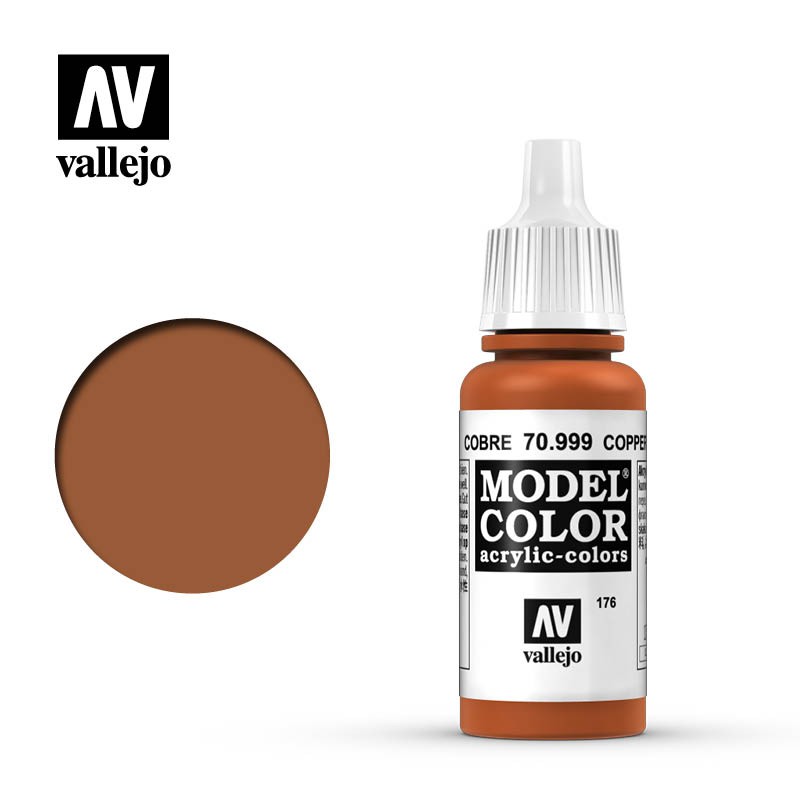 【模界模型】Vallejo Model Color 金屬銅色70999 (176)