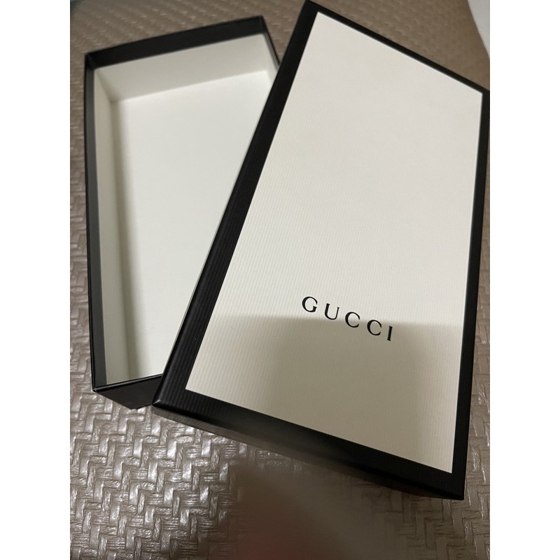 Gucci 白色款 長夾 紙盒
