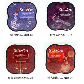 日本Tsukineko StazOn 油性迷你印台 油性印台 日本月貓 吳竹