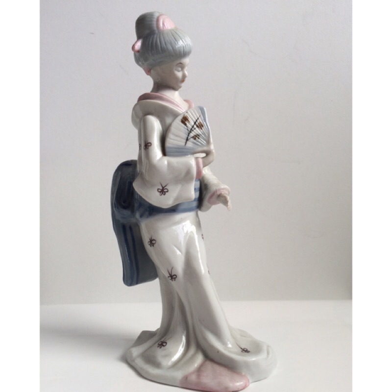 居家裝飾藝術品~陶瓷日本和服人形人偶