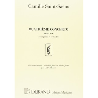 Saint-Saëns: Concerto No.4, Op.44 in C minor 雙鋼琴 法國Durand版