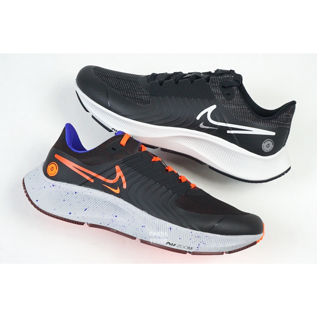 胖達）NIKE AIR ZOOM PEGASUS 38 小飛馬 防潑水 DC4073-001 黑白 003 黑橘 男鞋