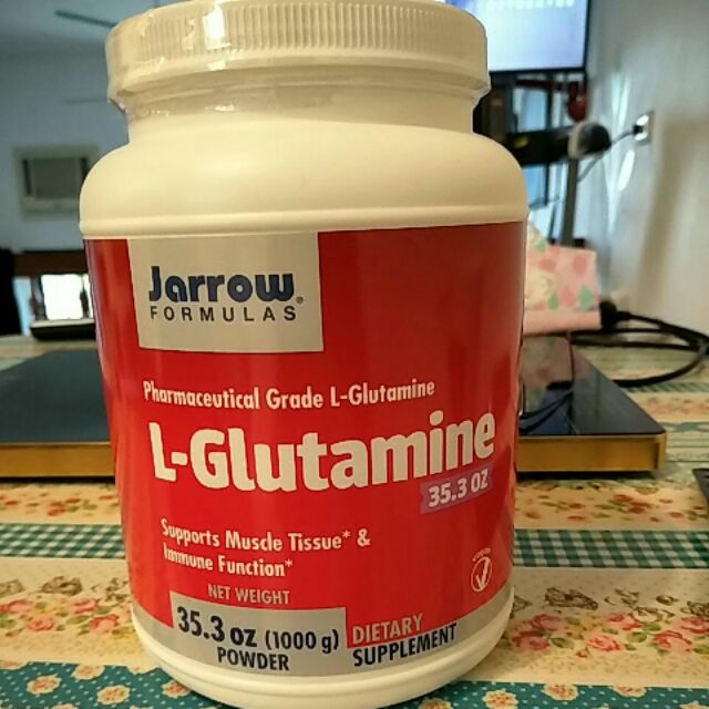 Jarrow Formulas L Glutamine 顧他命，左旋麩醯胺酸 1公斤裝
