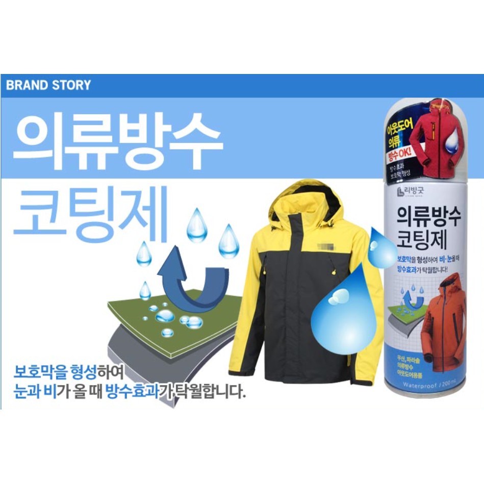 [韓國肯妮]  韓國 LIVING GOOD 衣物防水噴霧 200ml