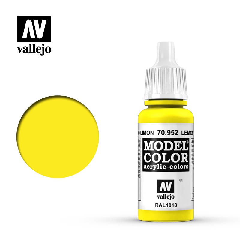 【龍門】Vallejo Model Color 檸檬黃色 70952 (11)