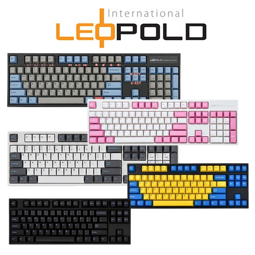 Leopold 機械式鍵盤FC900R FC750R FC660M 100% 80% 60% 108鍵87鍵 英文