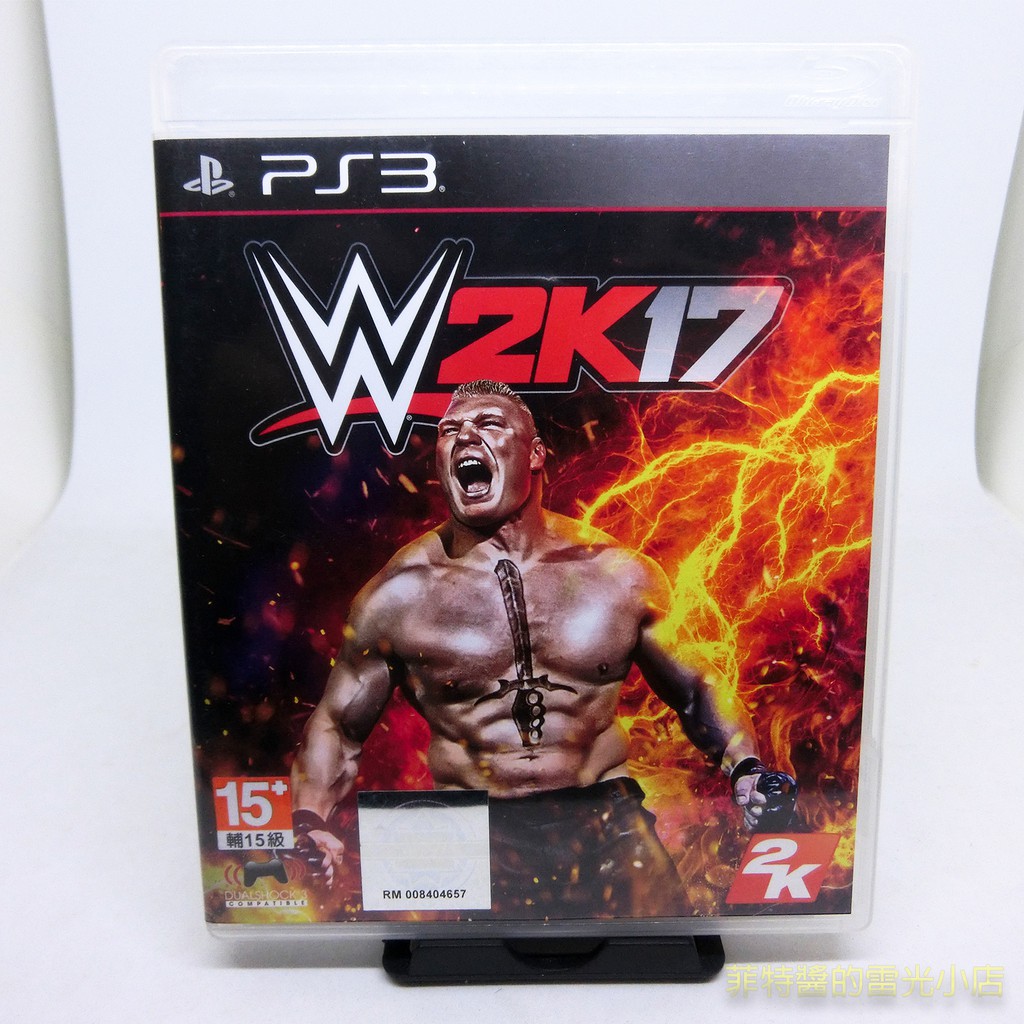 PS3 WWE 2K17 亞英版