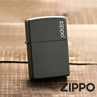 ZIPPO 軍綠啞漆防風打火機 經典素面 官方正版 現貨 禮物 送禮 刻字 客製化 終身保固 221ZL