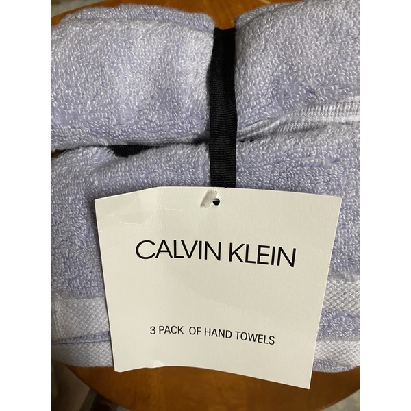 破盤下殺-ck毛巾三入組 Costco Ck正版毛巾 Calvin Klein 出品保證