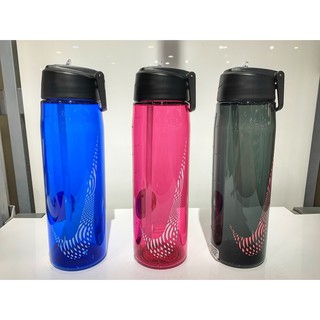 【文宏體育用品社】NIKE圖案水壺24oz(附吸管)