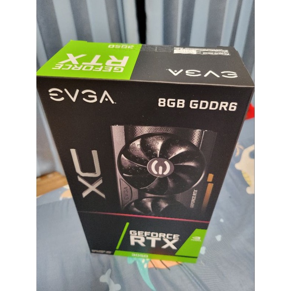 EVGA RTX 3050 XC gaming 金屬背板 顯示卡 二手未拆封。