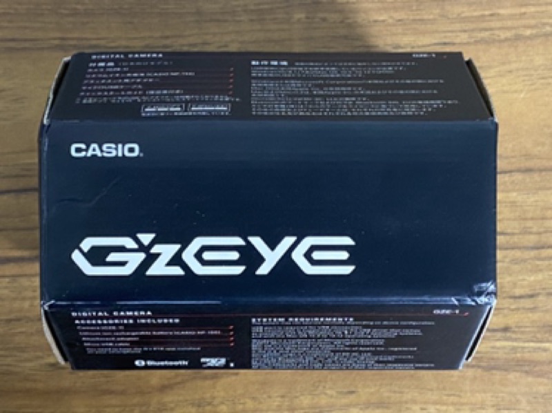 【現貨】Casio G'z EYE Gze-1極限運動G-Shock版攝影機 裸機50m 防水大勝Gopro 12 11