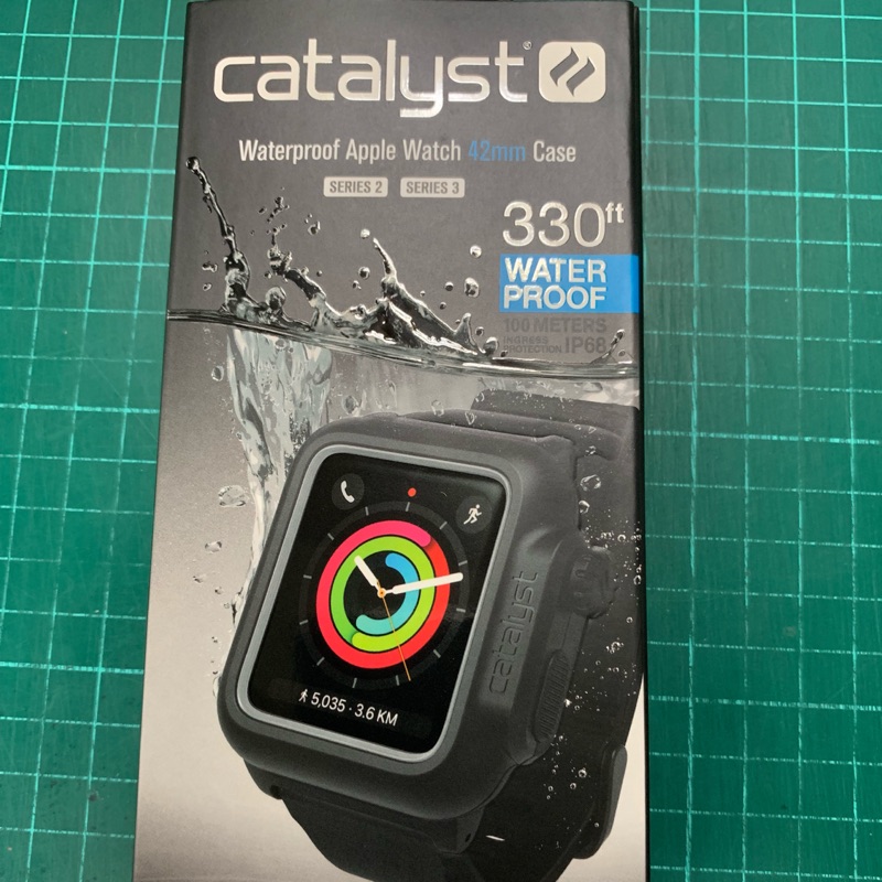 Catalyst Apple Watch 42mm IP68防水軍規防震 超輕量保護殼