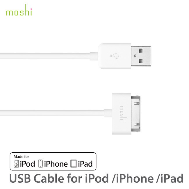 Moshi iPhone USB cable 傳輸線 30pin