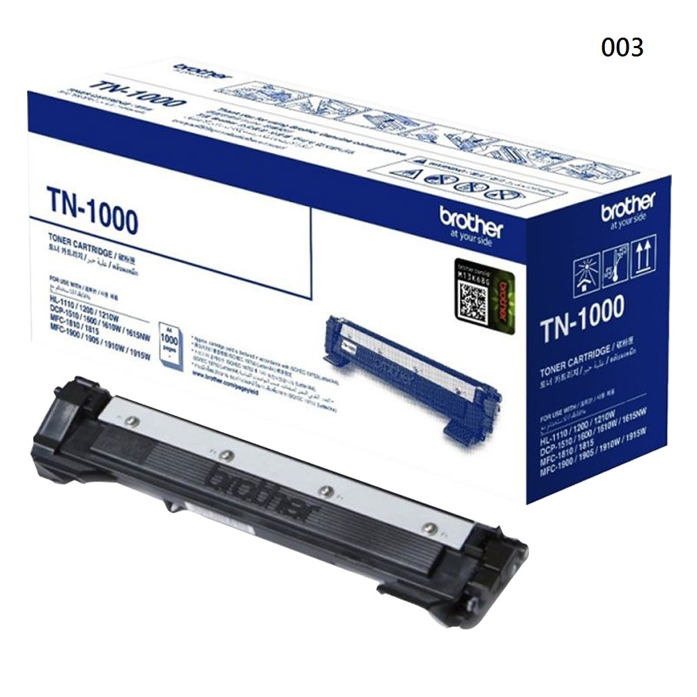 【Pro Toner】Brother TN-1000 原廠碳粉匣 // DCP-1510、DCP-1610W // 含稅