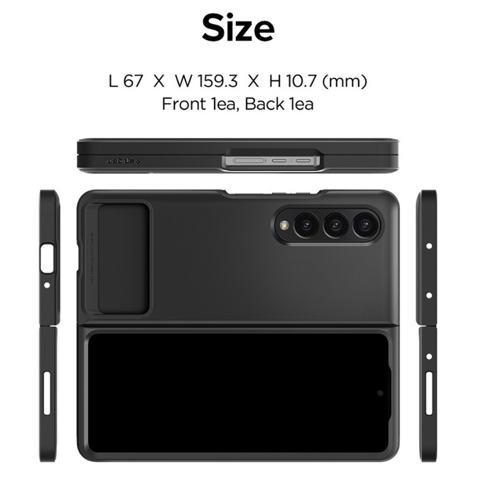 Image of [SPIGEN] 三星 Galaxy Z Fold 4 手機殼 Slim Armor Slot , 超薄防彈卡插槽外殼 #7