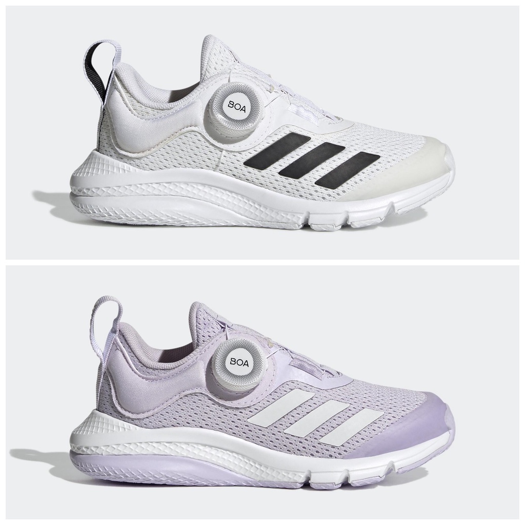 【豬豬老闆】ADIDAS ACTIVEFLEX BOA 輕量 透氣 可調式 慢跑鞋 中童 白GX4986 紫G58706