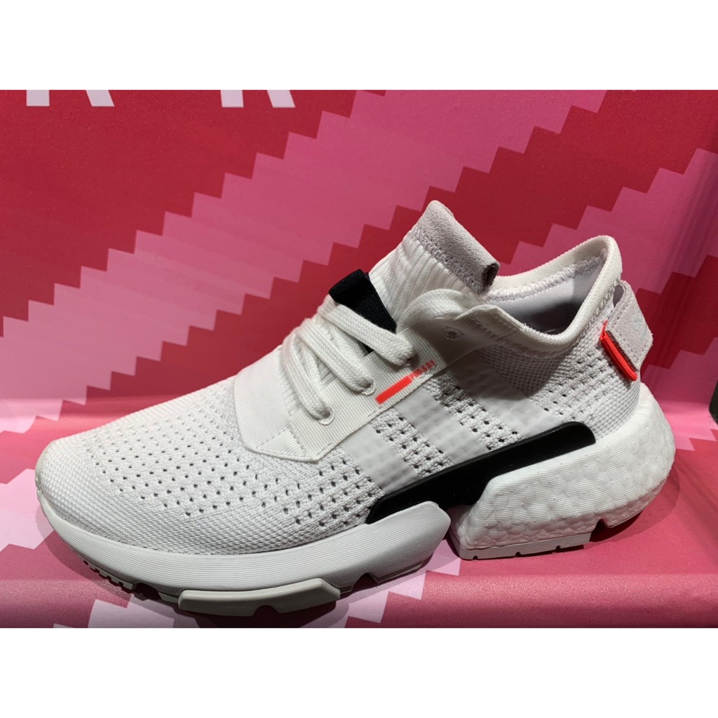 Adidas POD-S3.1 W 白色 慢跑鞋 G27946女款  10802