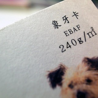 象牙卡彩色名片/集點卡，營養標示，產品價格表，保固卡 保證卡買家自行設計或套版雙面做到好【吉榮數位】