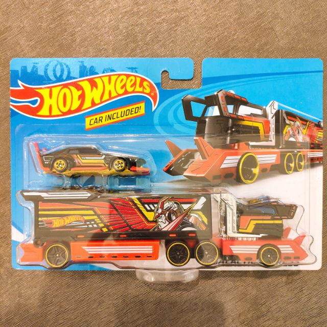 1 64 風火輪暴走族hotwheels Galactic Express 族車拖車運輸車載運車 蝦皮購物