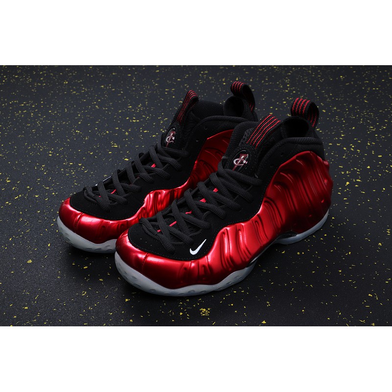 air foamposite one metallic red
