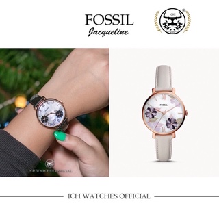 原裝進口美國FOSSIL Three-hand Jacqueline系列花漾年華貝母系列女錶