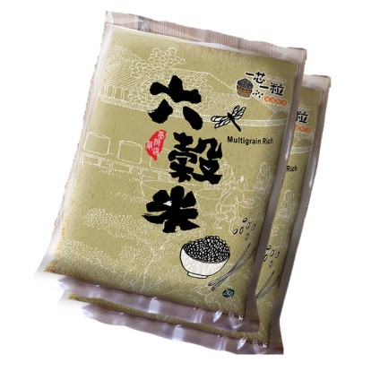 【蝦皮茉兒】一芯一粒 六穀米2公斤2入 台灣製COSTCO 糙米 胚芽米 黑米 紅米 小米#108432
