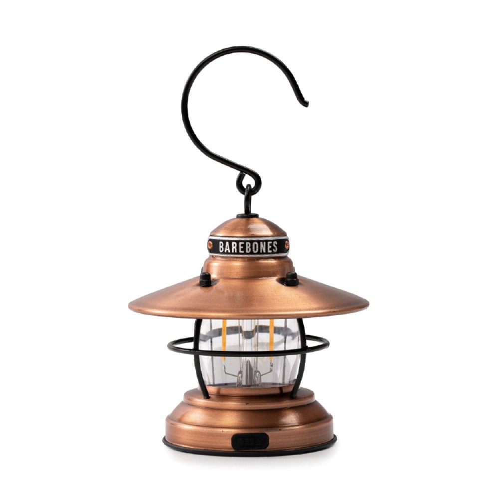 [阿爾卑斯戶外] Barebones Edison Mini Lantern 平放/吊掛營燈 古銅色 LIV-275
