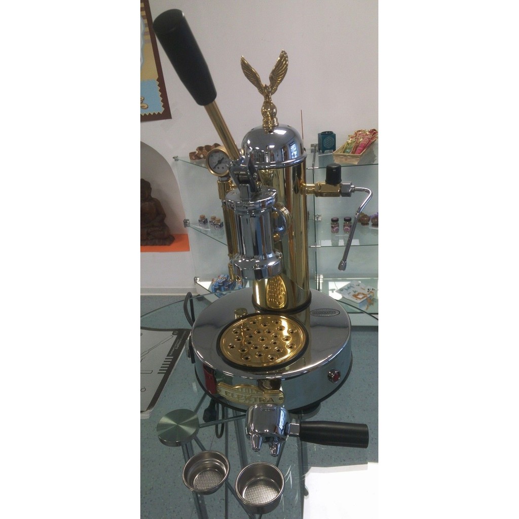 義大利ELEKTRA micro casa S1-CO, 彈簧加壓式拉把義式咖啡機